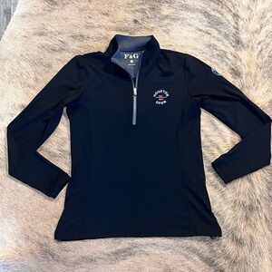 Houston Open Golf Zip-Up Jacket | Small | Black | Great Condition